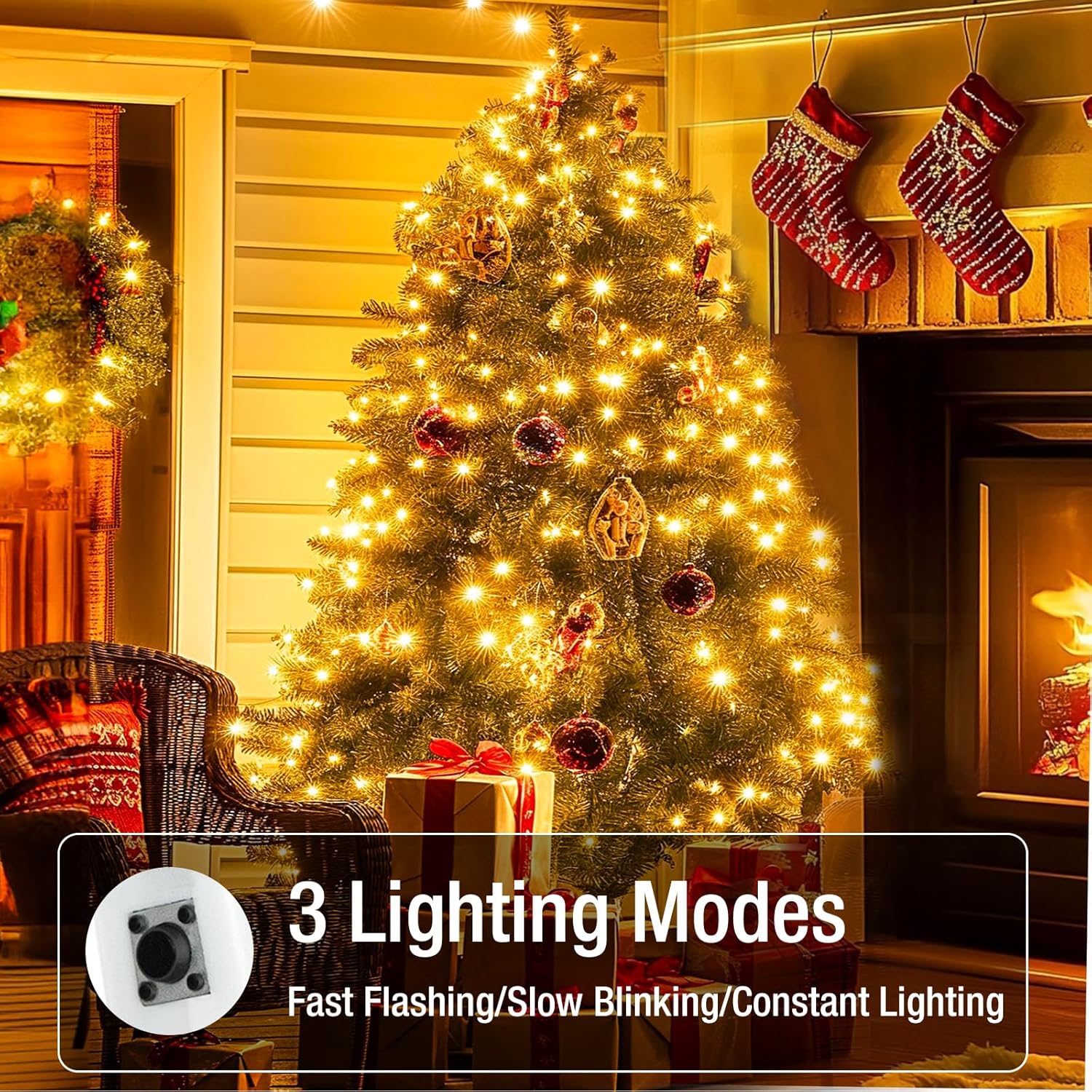 50 Pack Fairy Lights Battery Operated - 7Ft 20 Led Small Twinkle Lights 3 Modes, Bulk Mini String Lights Waterproof For Mason Jars Vases Crafts Party Wedding Decoration Christmas -Warm White
