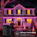 500 LED Smart Color Changing Halloween Lights RGB String Lights App Controlled Holiday Decor
