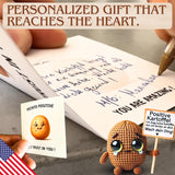 Positive Potato Crochet Whit A Box For Friend And Family An Boyfriend Positive
