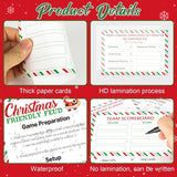 Fun Christmas Family Friendly Feud Cards Against Game For Adults Office Large Group Parties Favor, Xmas Trivia Quiz Party Games Christmas Night Activities - No Buzzers (Xmas)