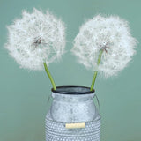 Giant Artificial Dandelion Flower Fake Dandelion Decor For Home (2 Pcs) (White)
