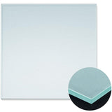 1 Pcs 12 X 12 X 0.3 Inch Tempered Frosted Glass Paint Muller Slab Mineral Pigment Grinding Plate For Diy Oil Painting Watercolor Oil Acrylic Painting