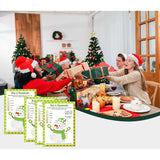 Roll A Snowman Game, Christmas Party Games And Decorations, Christmas Games For Adults And Large Groups-25 Players, Holiday Classroom Game, Winter Holiday Xmas Activities Family Party Game, 03
