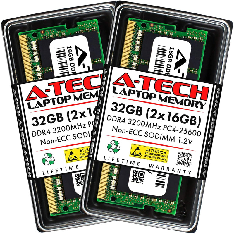 32Gb Kit (2X16Gb) Ram Replacement For Crucial Ct2K16G4Sfra32A | Ddr4 3200 Mhz