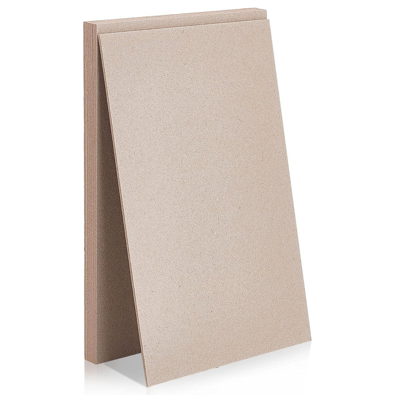 8Pcs Chipboard Sheets, Rectangle Kraft Paper Book Board Cardboard Sheets Flat