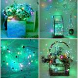 Led Fairy Lights Battery -9 Pack 2M/20 Leds Mini Fairy Lights With Battery,Led Lighting Battery Operated Decoration For