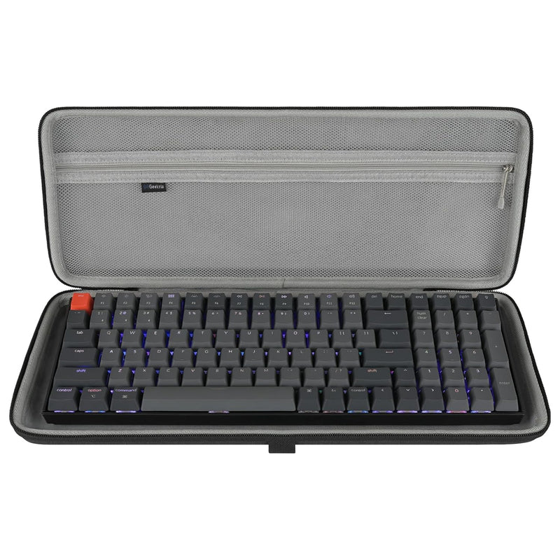 Geekria 90%-96% Keyboard Case, Hard Shell Travel Carrying Bag for 100keys Comp