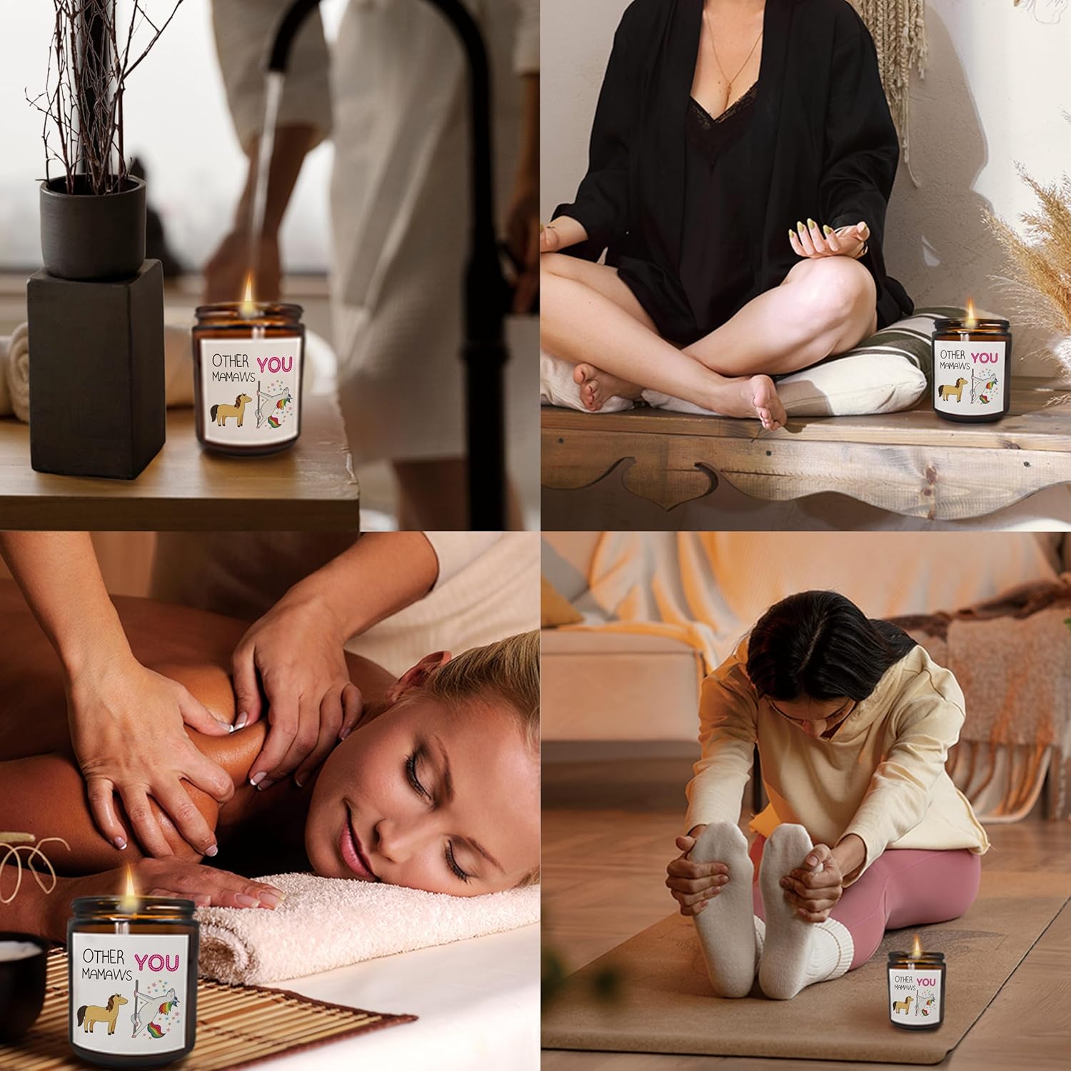 Mamaw Gifts Scented Candles - Grandma Gifts From Grandkids For Mother'S Day