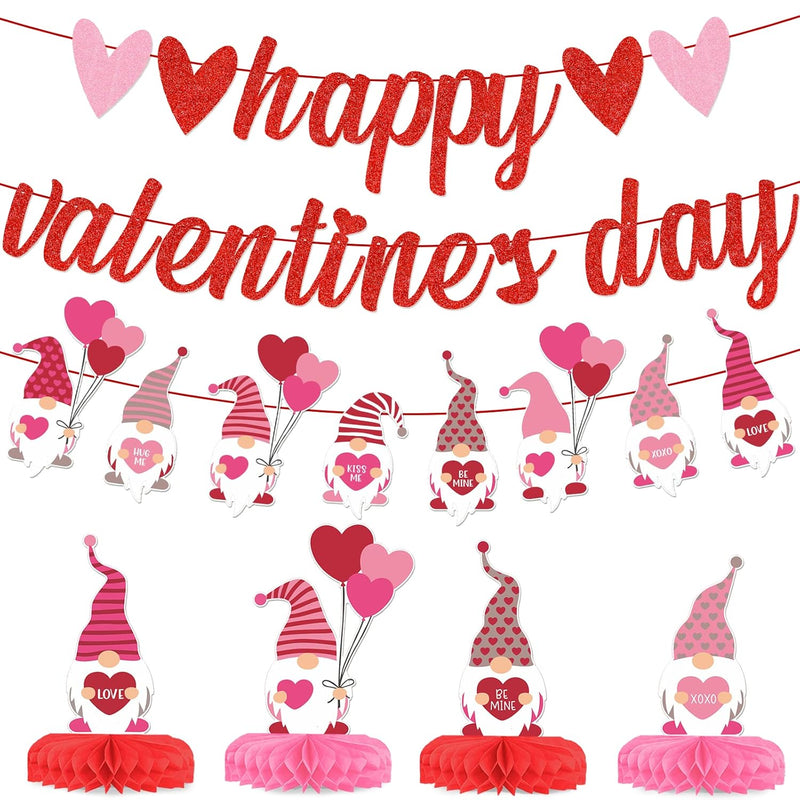 Happy Valentines Day Decorations Happy Valentines Day Banner Valentine