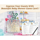 Baby Shower Games, Baby Shower Feud Games Cards, Gender Reveal Party Decorations, Baby Announcement, Baby Shower Ideas, Party Favors Supplies, 25 Game Cards With 1 Answer Card - A03