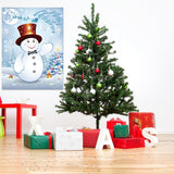 Pin The Nose On The Snowman Christmas Party Games, Christmas Party Decorations Include Large Poster With Blindfold 36Pcs Nose Stickers For Xmas Activities Holiday Party Supplies