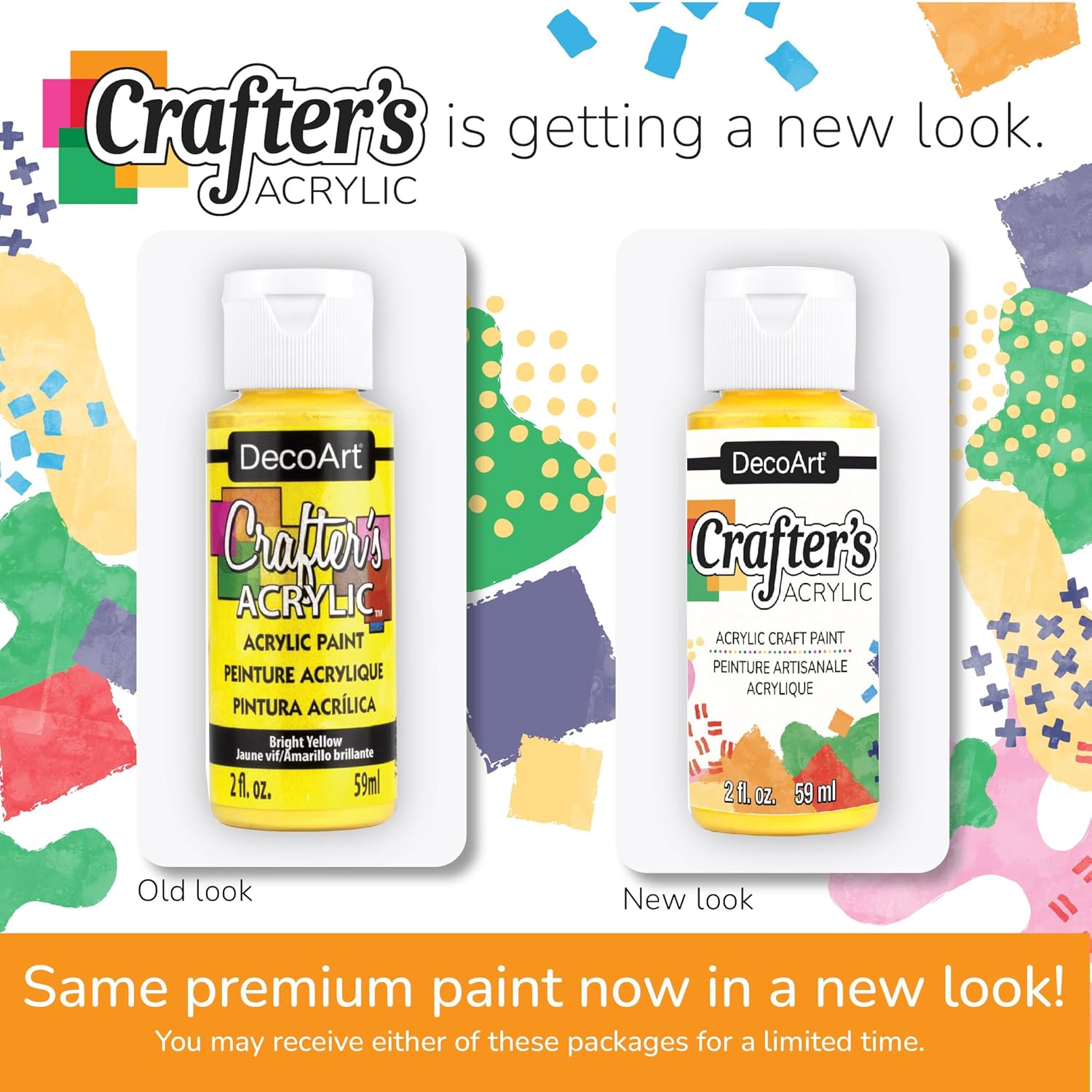 DecoArt Crafter’s Acrylic Pastels Paint Set, 18 (2 fl oz/59 ml) Assorted Matte Finish Colors, DIY Arts And Crafts Acrylic Paint, 36 Fl Oz(Pack of 1)