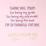 Hallmark Mothers Day Card from Son or Daughter (Thank You, Mom)