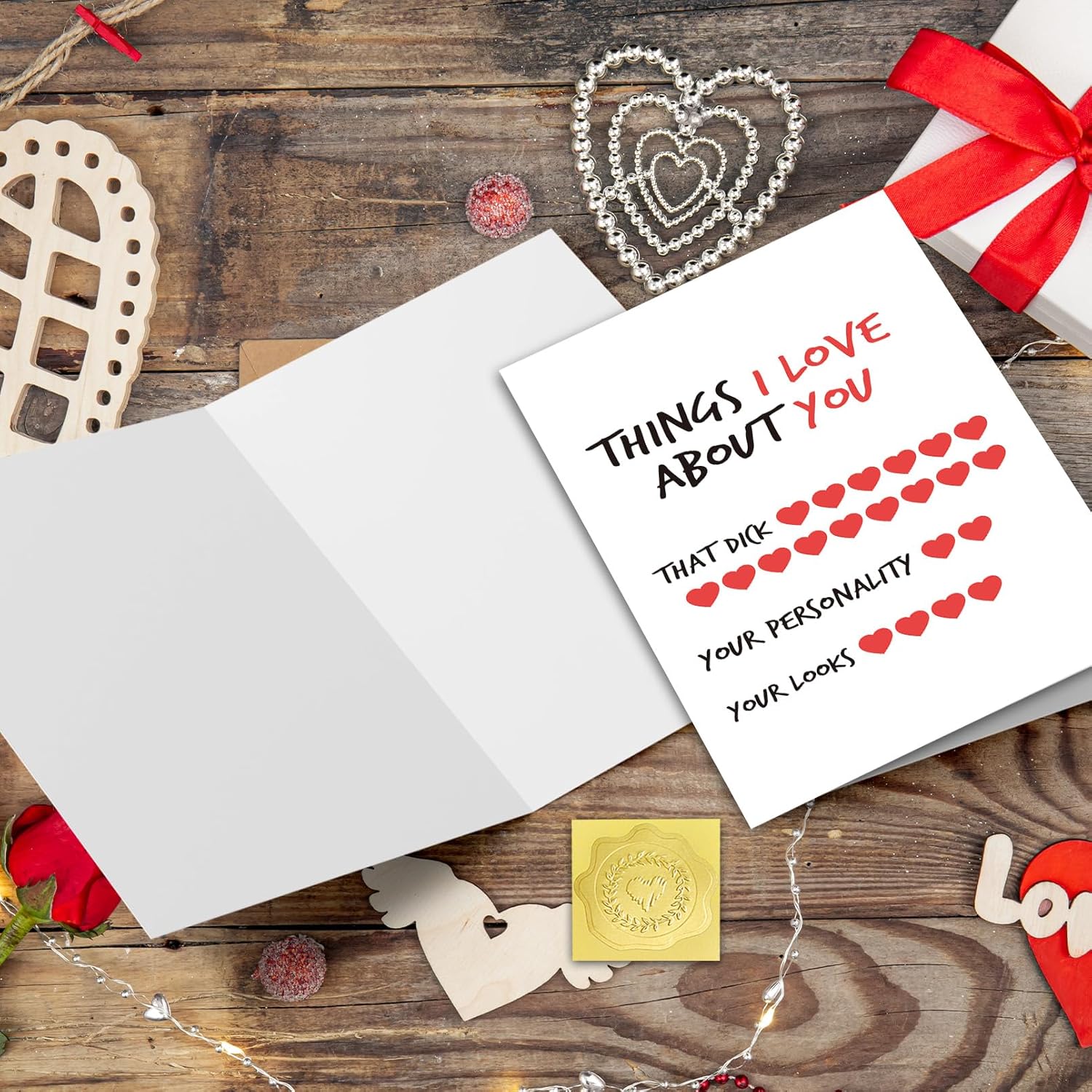 Hilarious Boyfriend Valentines Day Card, Funny Valentines Day Card For Men, Happy Valentines Day Card For Husband Him, Love About You