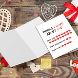 Hilarious Boyfriend Valentines Day Card, Funny Valentines Day Card For Men, Happy Valentines Day Card For Husband Him, Love About You