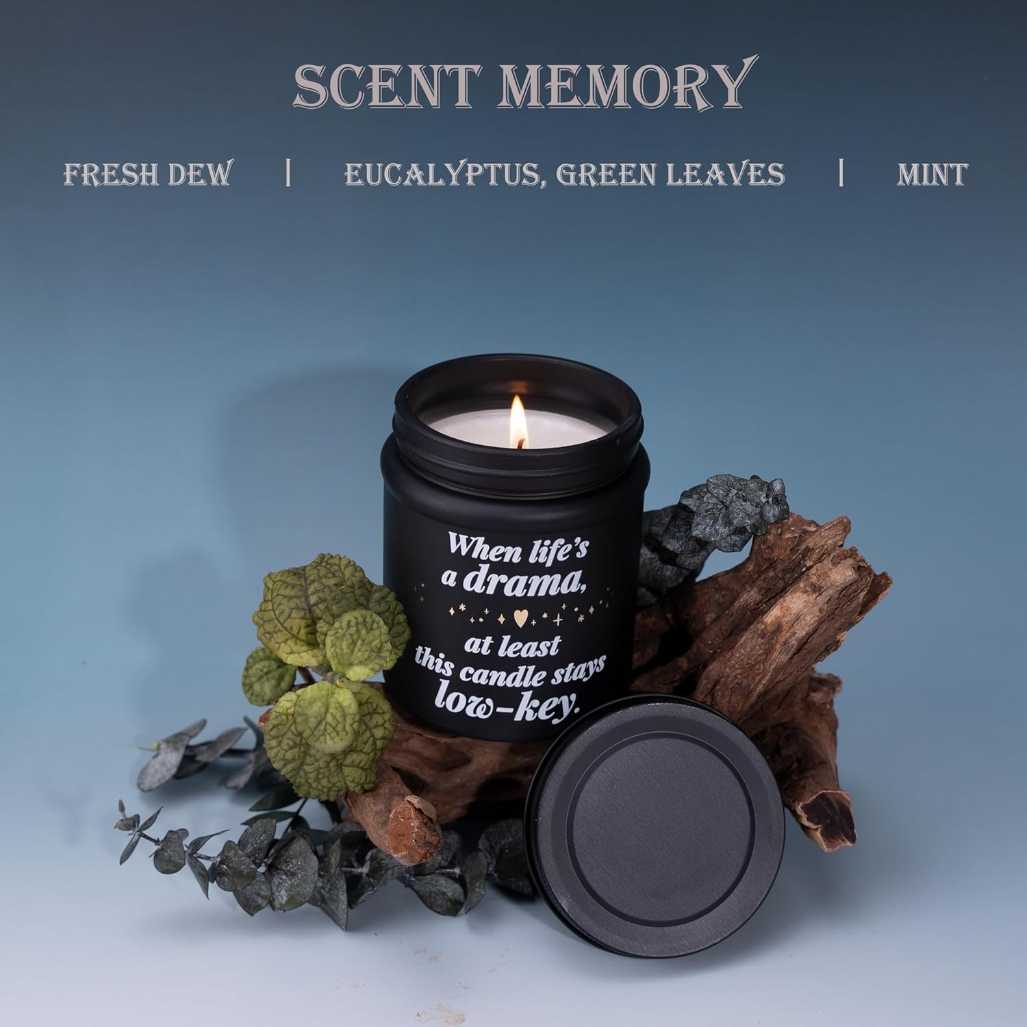 10 Oz Eucalyptus Mint Scented Candles, Best Friends Gifts For Women, Bestie Gifts, Back To School Gift, Long-Lasting Burn Time 50 Hours