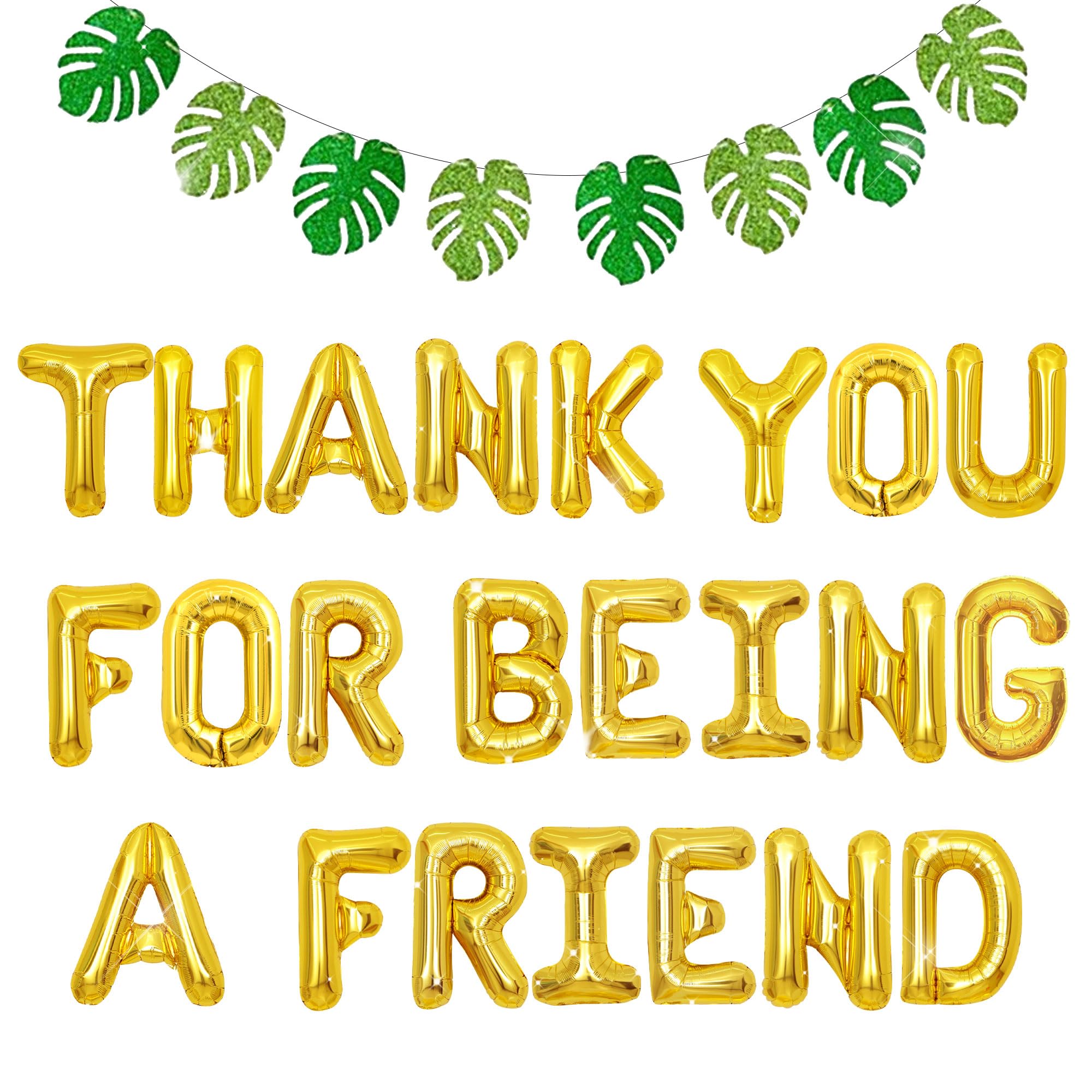 Thank You for Being a Friend Balloons Friendship Party Decorations