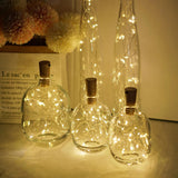 18 Pack Wine Bottle Cork Lights, 20 Led Waterproof Fairy String Lights With Batteries For Diy Jars, Weddings, Christmas,