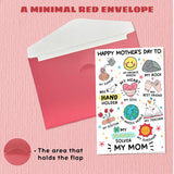 Mothers Day Cards For Mom From Daughter, Son, Kids, Daughter In Law - Happy Mothers Day Card For Bonus Step Mom, Mother - Funny 1St First Mother'S Days Cards - Single 5.3''X 8'' Folded Card