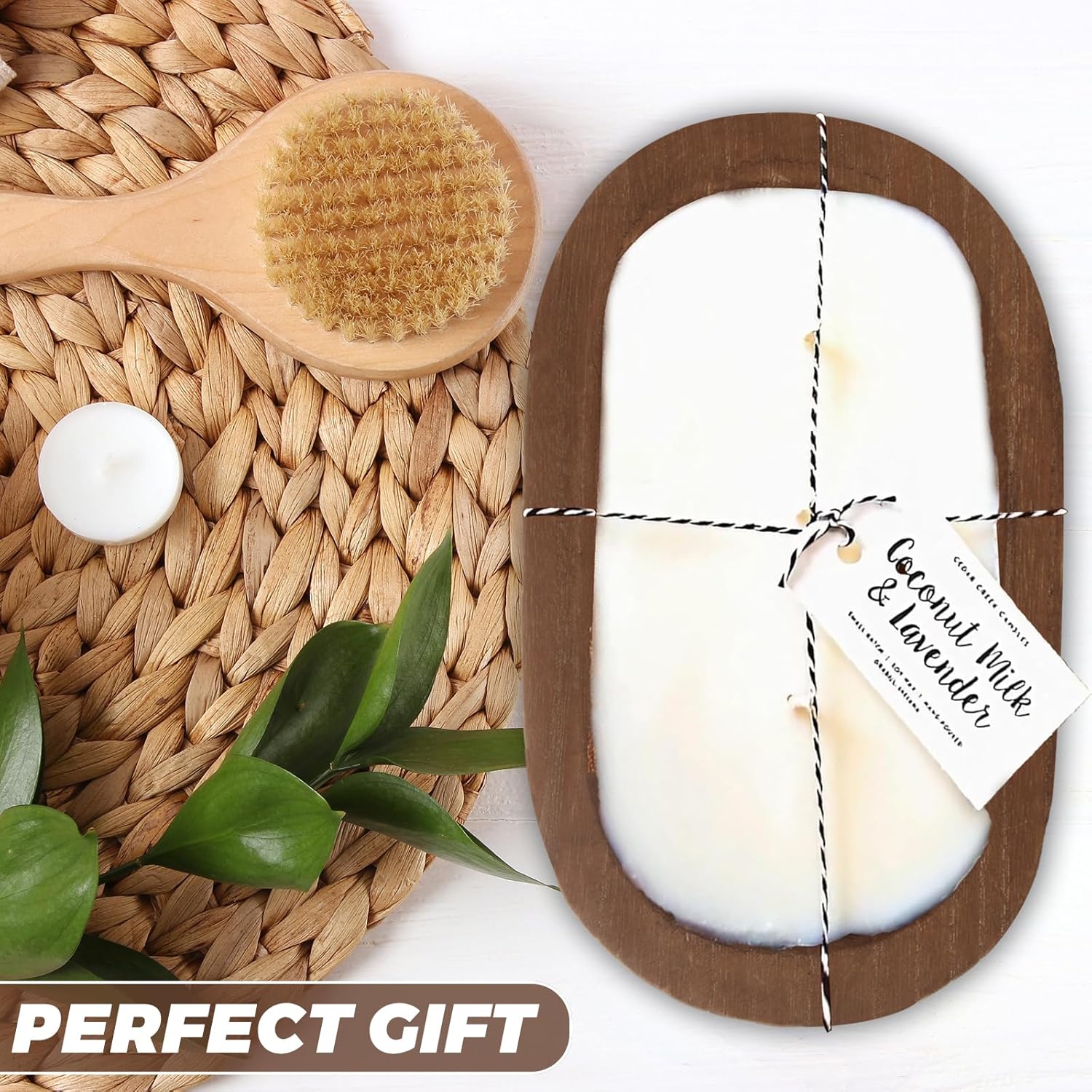 4 Pack Wooden Dough Bowls Bulk Rustic Dough Candle Bowls For Wedding Diy Candle Home Crafts Making Farmhouse Fruits Supplies Decoration(9.5 X 5.5Inches,Brown)