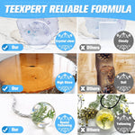 Crystal Clear Epoxy Resin: 34Oz Kit, Yellowing Resistant, Fast Curing For Casting, Coating, Art, Diy, Craft, Jewelry, Wood, Table - 2 Part(17Oz Resin And 17Oz Hardener)