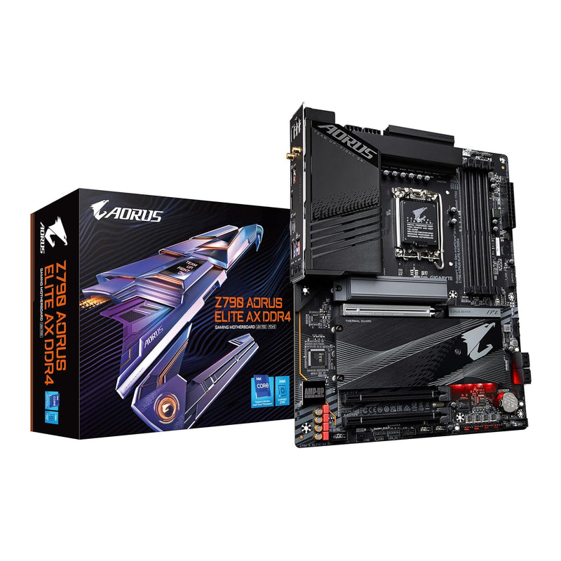 GIGABYTE Z790 AORUS Elite AX DDR4 (LGA 1700/ Intel Z790/ ATX/ DDR4/ Quad M.2/