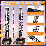 Skeleen Halloween Inflatable Limbo Game - Carnival Limbo Stick - Inflatable Game For Indoor/Outdoor Lawn & Yard Party Games