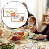 Fall Thanksgiving Scavenger Treasure Hunt Clues Games For Friends, Pumpkin Riddle Clue Cards, Thanksgiving Party Game, Indoor Outdoor Families Autumn Activity (16 Cards With Envelopes)