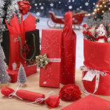 135 Sheets Glitter Tissue Paper For Gift Bags 20 X 14 Inch Red Tissue Paper With Sparkle For Valentine'S Day Wedding Birthday Holiday Decor Art Diy Crafts