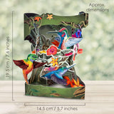 Santoro 3D Pop Up Greetings Card, Birthday Card - For Him, For Her, For Birthday, For Mother'S Day For Anniversary - Hummingbirds