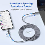 60W USB C Fast Charger with 10FT USB C Cable Wall Adapter for iPhone 17 16 Air Pro Max iPad Samsung Galaxy