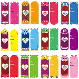 48 Pcs Valentine'S Day Candy Cards Holder Gifts Funny Exchange Treat Cards For Valentine Day Party Favor Supplies(Monster Style)