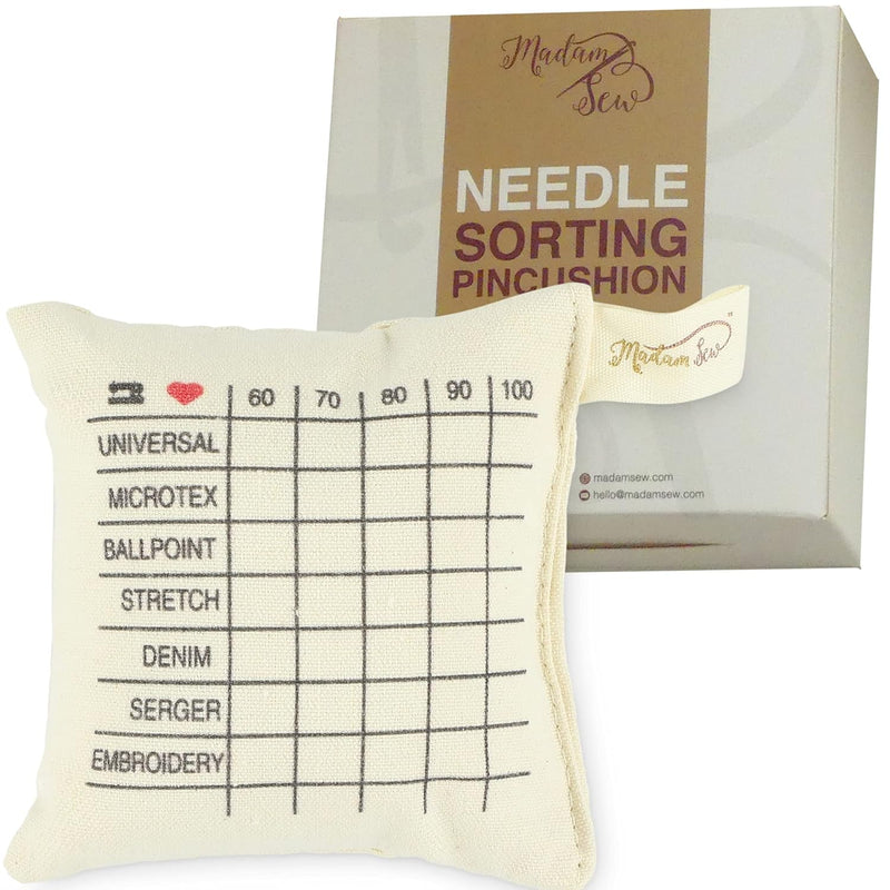 Needle Sorting Pin Cushion – Sewing Pin Holder Pincushion Organizes Sewing Mac