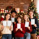 66 Pcs Christmas Trivia Game Cards Christmas Games For Family Party Merry Xmas Trivia Paper Holiday Activity Guessing Card Large Groups Adults Annual Festive Events Decorations Gifts With Answer Key