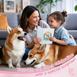3D Pop Up Mothers Day Card - Happy Mothers Day Corgi Dog Mom Pop Up Gift Greeting Card With Envelope For Best Mom Women Wife Daughter Grandma