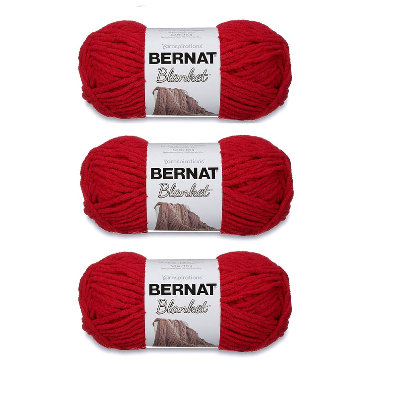 Blanket Yarn (3-Pack) Cranberry 161200-705