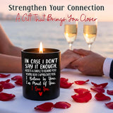 Valentines Day Gifts For Her Him - Long Lasting Vanilla Lavender Candle 10 Oz - Romantic Anniversary Wedding Birthday Valentines Gifts For Women Men, Girlfriend Boyfriend Gift Ideas