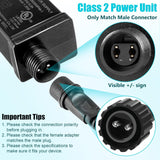 4 Pcs Replacement Yard Inflatable Adapter Power Supply Adaptor 12Vdc 1.0A Class 2 Power Supply For Halloween Christmas I