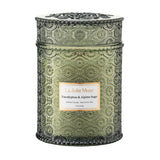 Eucalyptus & Alpine Sage | Eucalyptus, Lavender & Sage Candle For Home Cleansing | 19 Oz Wooden Wick | Natural Soy Wax | 90 Hours Burn | Candle For Relaxation