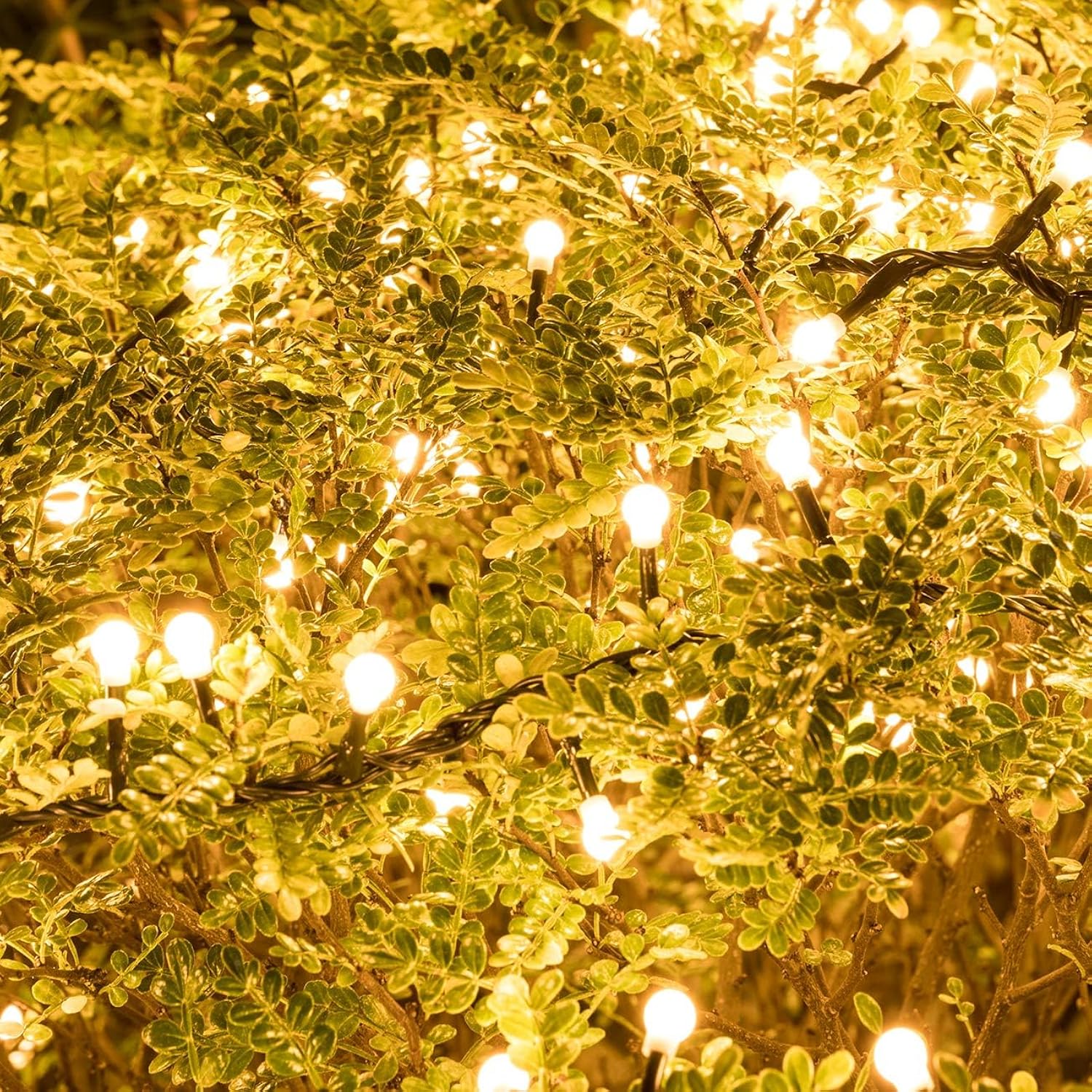 500 Led 49Ft Christmas Cluster Lights Christmas String Lights Plug In 8 Modes Extendable For Xmas Home Garden Wedding Pa