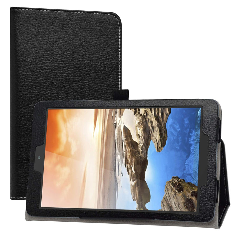 Compatible With Tcl Tab 8 Case/Alcatel Joy Tab 2 Case,Pu Leather Slim Folding