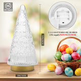 Table Top Christmas Tree Decorations With Fairy Lights,Gold Mercury Glass Finish, Holiday Table Centerpiece And Mantle Decor