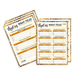 Ladies' Night Party Feud Game - Great For Bachelorette Parties Or Adult Trivia Nights - 30 Cards & 3 Fast Money Rounds