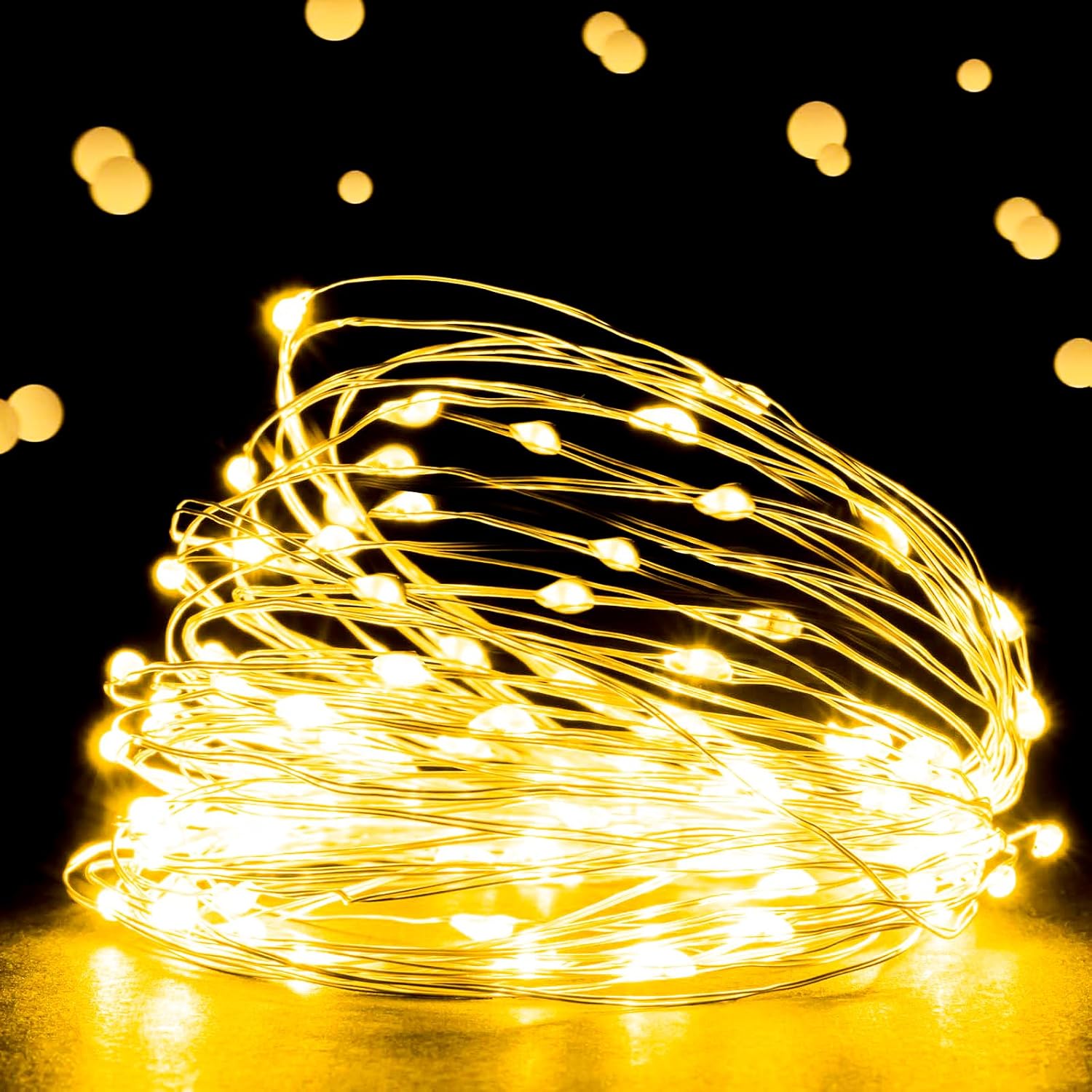 Fairy Lights Usb Powered Fairy Lights Plug In 66Ft 200 Led String Lights Decorative Lights For Bedroom Indoor Christmas