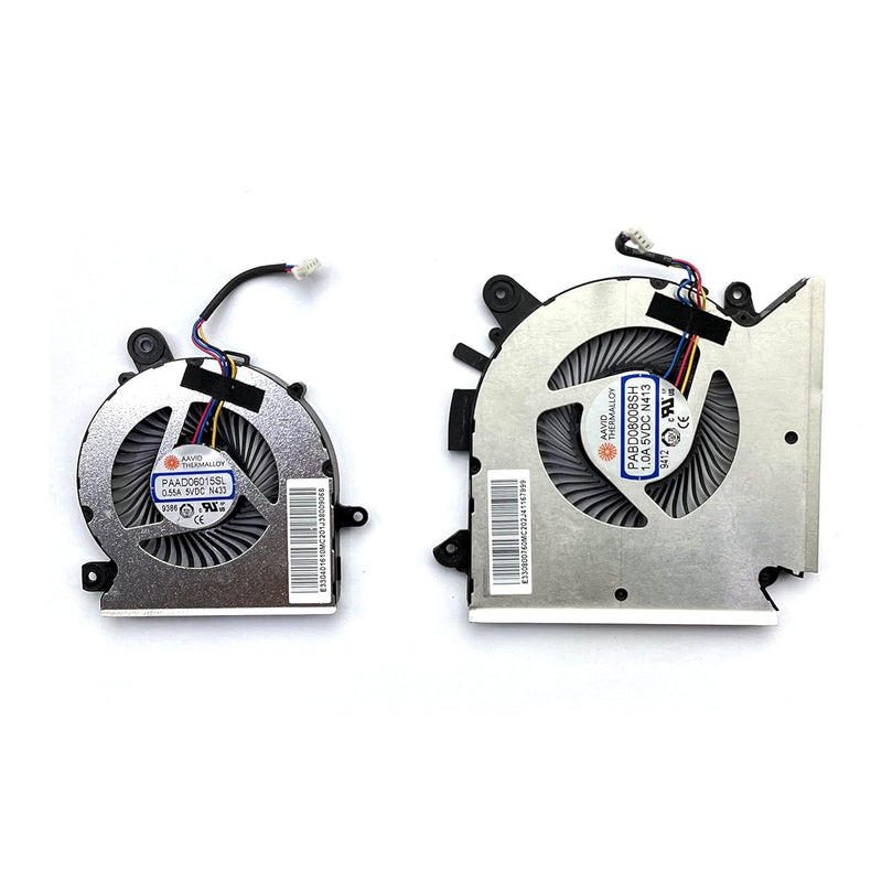 New Cpu+Gpu Cooling Fan Replacement For Msi Gf65 Gf65 Thin Pabd08008Sh N413, P