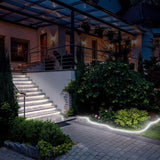 32.8ft White LED Neon Rope Lights 6000K Dimmable Waterproof Flexible Strip Lights Indoor Outdoor