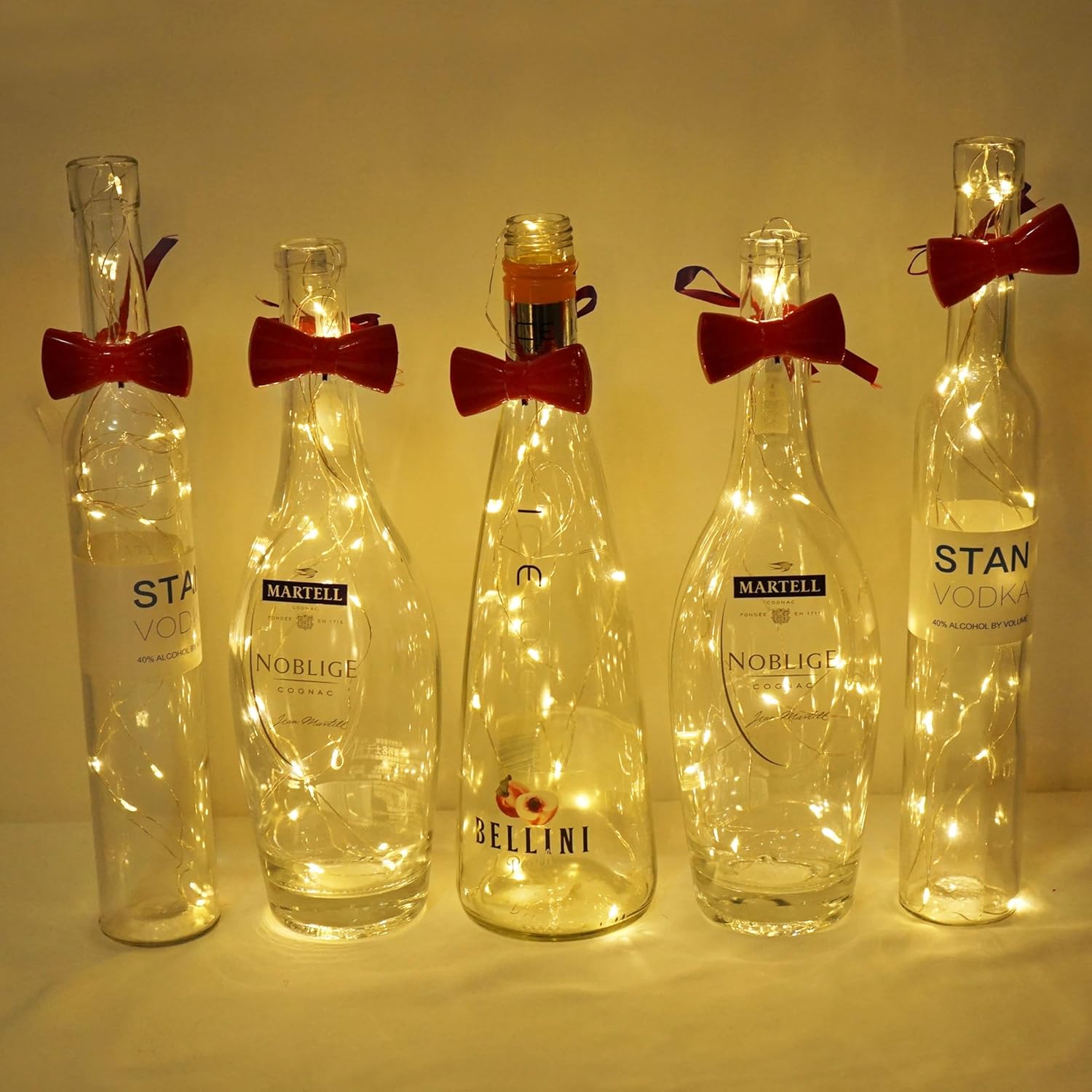 6 Pack Fairy Lights, 20Led Battery Operated String Light, Mini String Lights Copper Wire Firefly Lights For Diy Wedding
