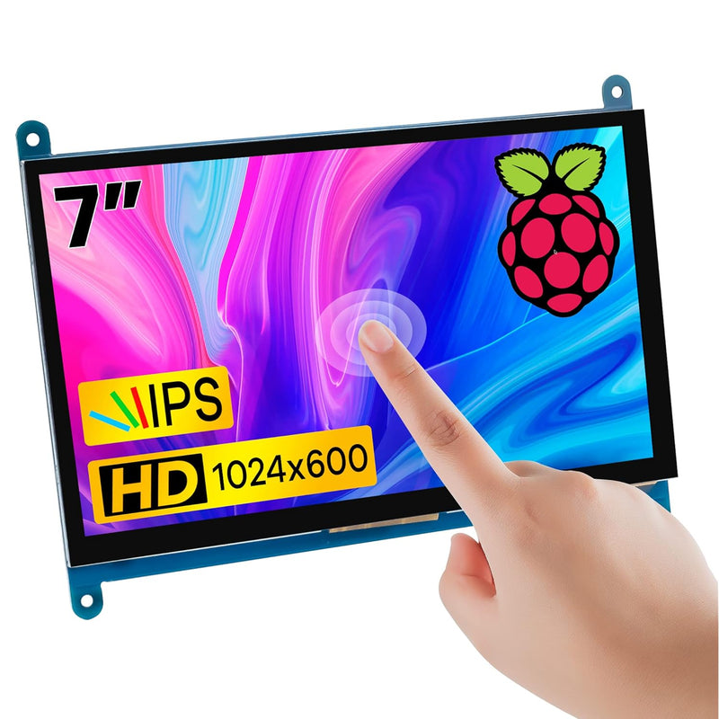 7 Inch Ips Lcd Touch Screen Display Panel 1024×600 Capacitive Screen Hdmi Moni