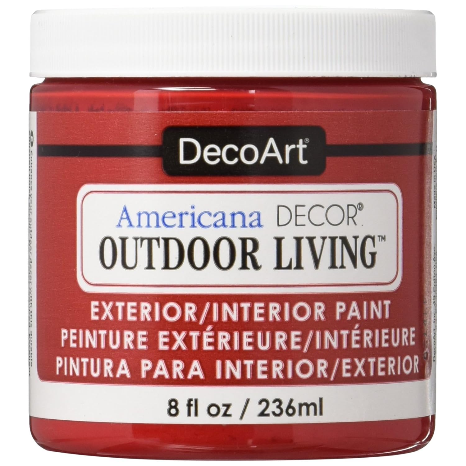 Decoart Deco Art Americana Outdoor Living 8oz Ladybug, 8 oz