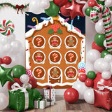 Gender Reveal Tic Tac Toe - Christmas Gender Reveal Ideas Gingerbread Boy Or Girl Gender Reveal Games Red And Green - Giant Gender Reveal X And O Board Games